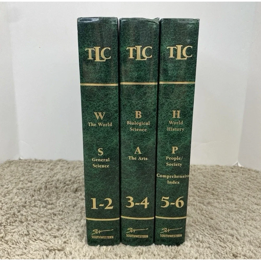The Learning Companion TLC Book Set Vol 1-6 Southwestern 1999‎ History